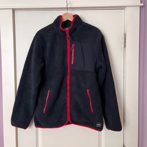 New with tag Roots full zip polar fleece sweater.